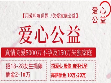 东乌珠穆沁捐卵助孕生子 爱心志愿者招募